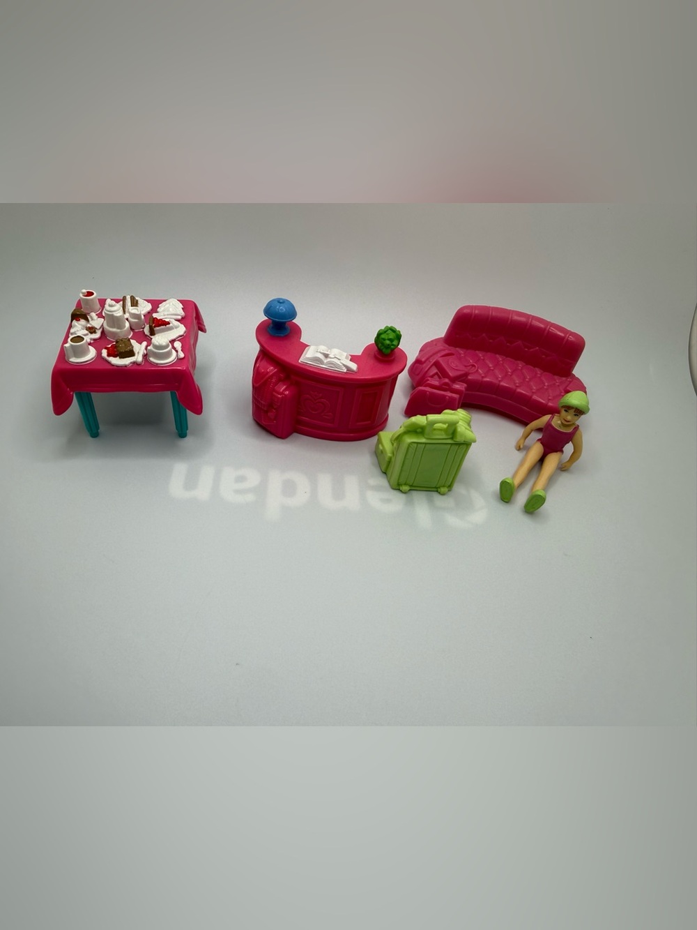 Vintage fisher price sweet treats hotel furniture replacement pieces and figure